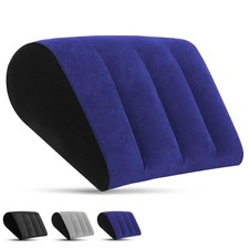 Inflatable Bed Wedge Pillow for Traveling Portable Inflatable Cushion for S...