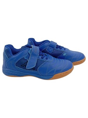 Kappa Kinder Fußballschuhe Gr. 31 Blau Sport Hallenschuhe Klettverschluss