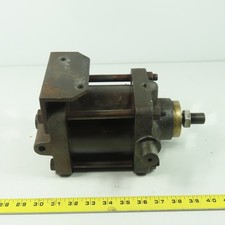 Pneumatic Air Cylinder 4-1/2" Bore 3" Stroke 1" Rod Diam. 1/4" NPT Ports