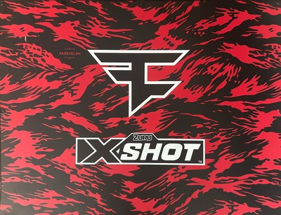 FAZE with ZURU XSHOT Respawn and Ragequit Ball Blasters Case