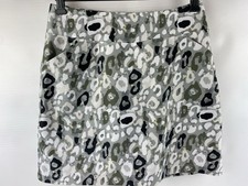 B-Skinz Women's Skort Animal Print Pockets Athletic Size S, Made In USA , 01
