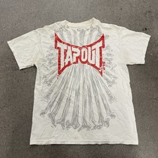 Vintage Y2K TapOut T Shirt Size Medium White