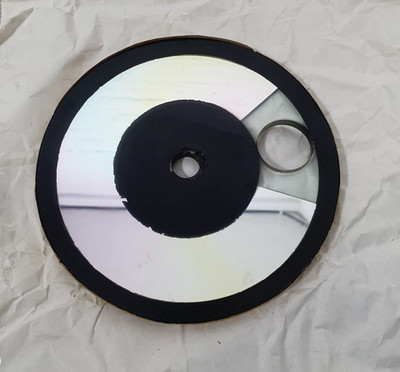 Optischer kreisförmiger Filter mit variabler Neutraldichte Durchmesser 140 mm - O20