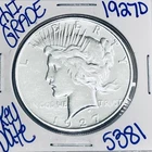 1927 D SILVER PEACE DOLLAR AUTHENTIC HI GRADE U.S. MINT COIN RARE KEY DATE 5381