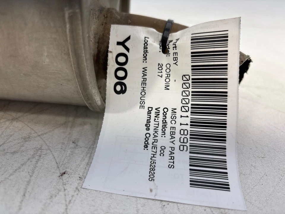 2016 - 2018 Toyota Corolla Im Exhaust Pipe Middle Resonatour Filter OEM - Image 2 of 4