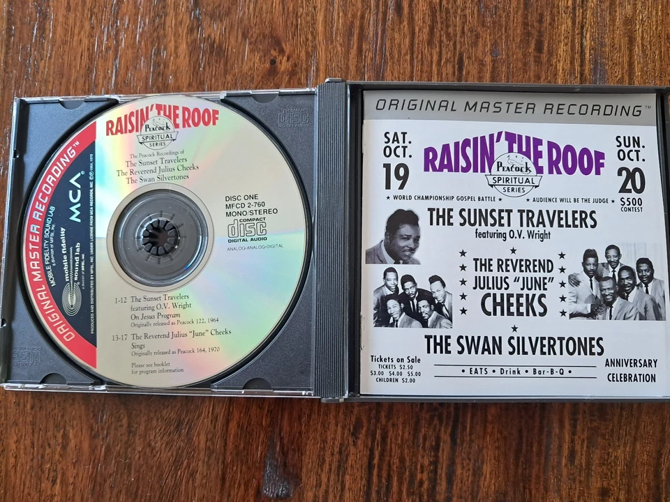 MFSL 2 CD-BOX Sunset Travelers Raisin' the Roof Silver MFCD 2-760 1970 - Bild 3 von 4