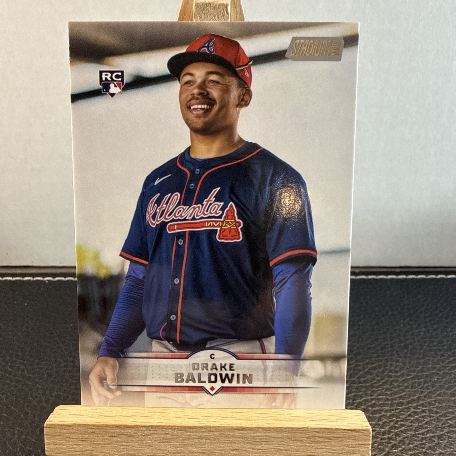 Topps Stadium Club Drake Baldwin Rookie #61 Atlanta Braves 2025 Baseball