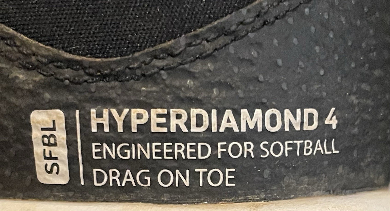 Nike Women's Hyperdiamond 4 Pro MCS Softball Cleats Size 6.5 Black