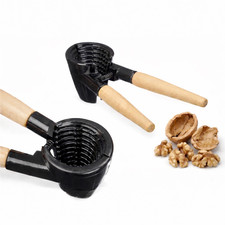Nussknacker mit Holzgriff – Nussöffner Top Qualität Nussschale Küchenhelfer