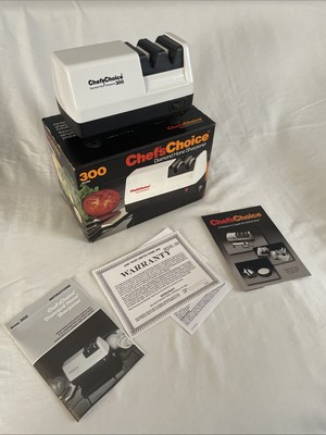Chefs Choice Diamond Hone Electric Knife Sharpener Model 300 USA