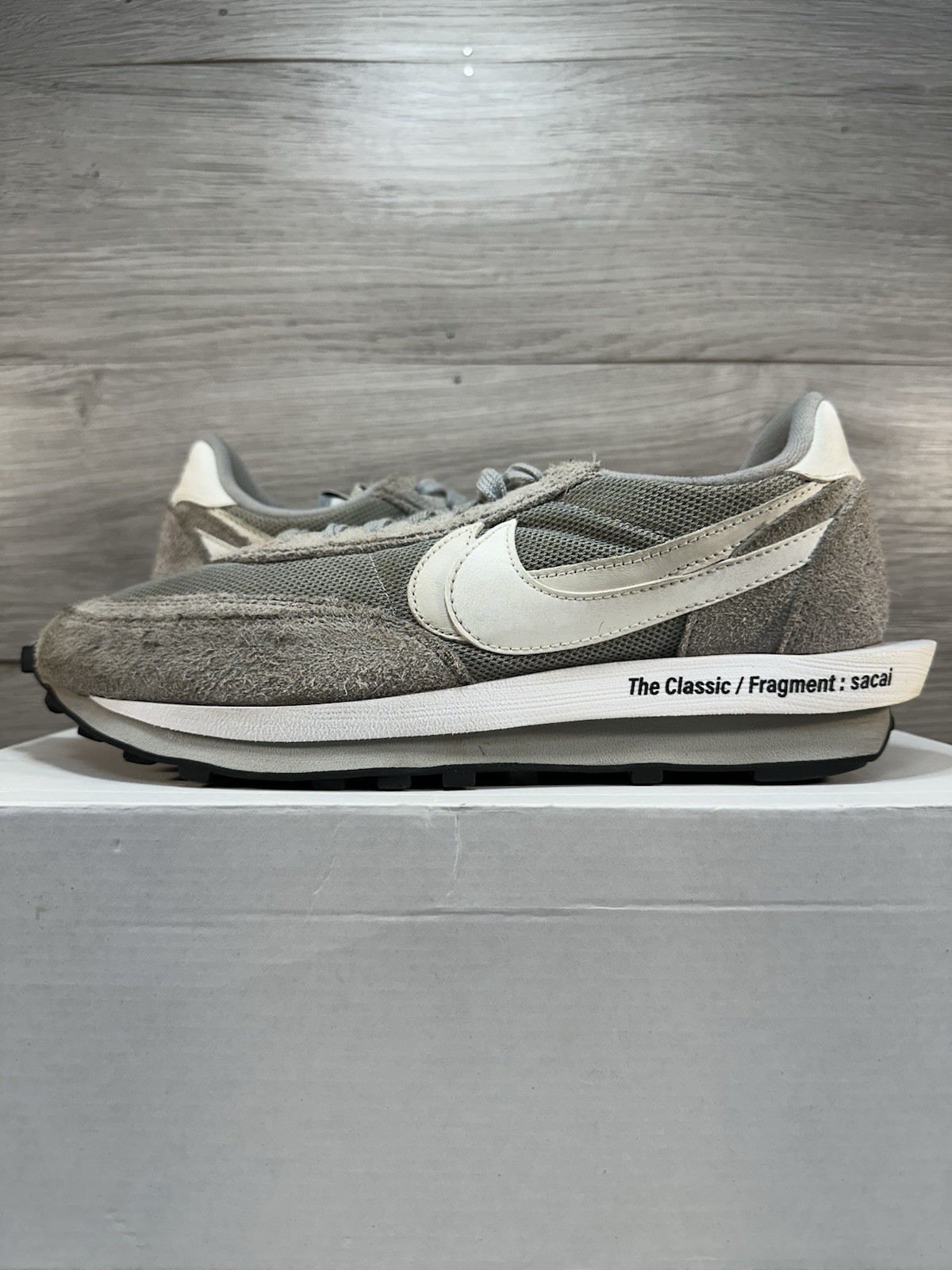 SACAI X NIKE Nike LDV Waffle x Fragment Design x Sacai Grigio Taglia 10 5