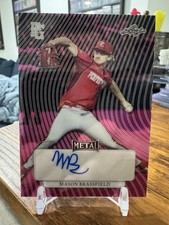 Mason Brassfield 2023 Leaf Perfect Game Top Prospect 1st RC Auto #/20 TCU