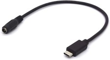 Type C To DC Cable Extension USB C To 5.5x2.5mm Power Jack Charging Cord PC