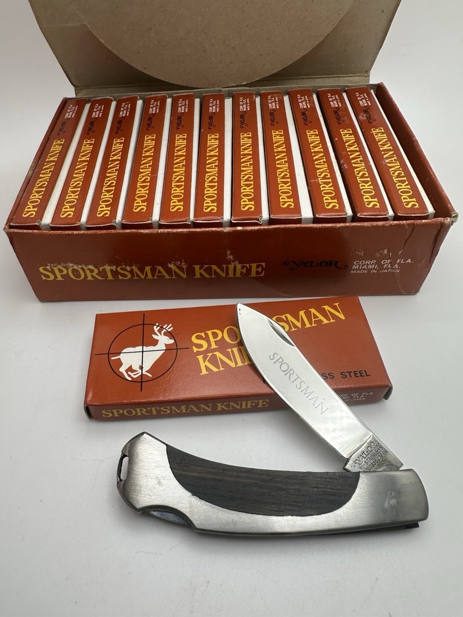 One Dozen Vintage Valor Japan Sportsman 336 Folding Knife NOS | eBay