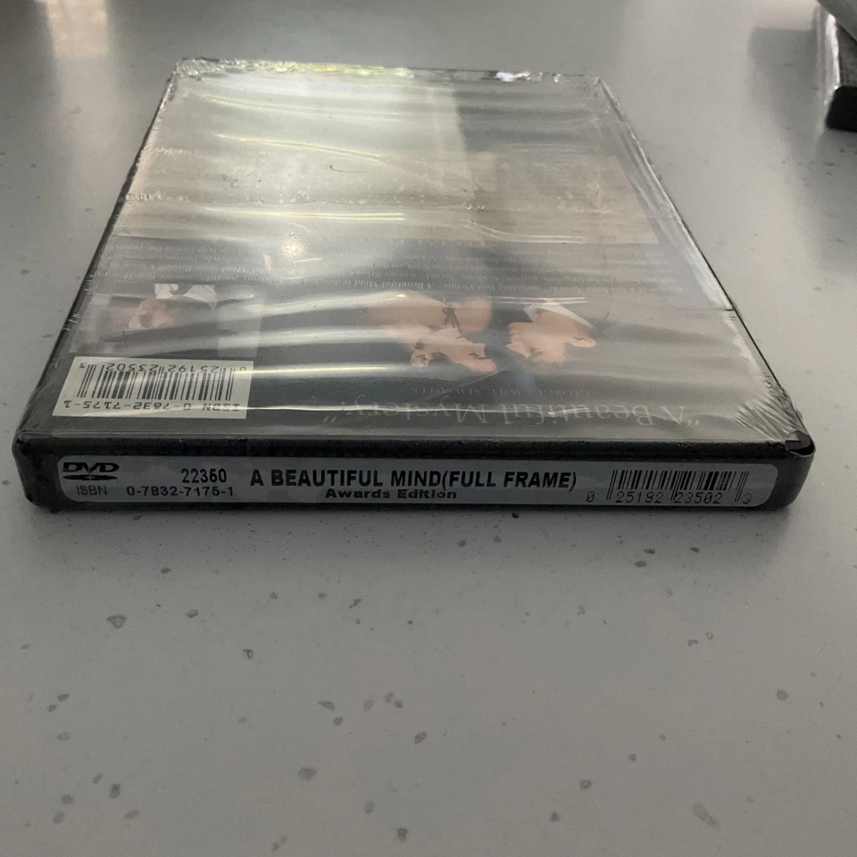 A Beautiful Mind (DVD, 2002, 2-Disc Set, Full Frame) NEW, Sealed, Awards Edition - Image 4 of 4