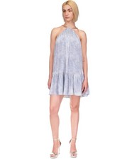 Michael Kors Womens Iridescent Petal Mini Dress
