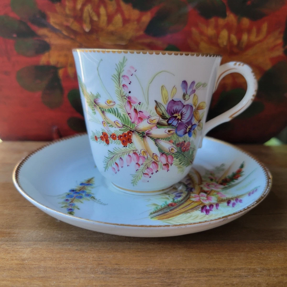 Collectible Cups & Saucers 1850-1899 Time Period Manufactured for