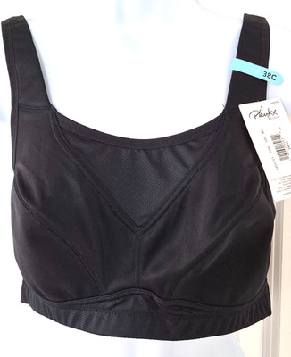 NWT Playtex Secrets Bra Bounce Control 38C Wire Free No-Slip Adjustable Straps