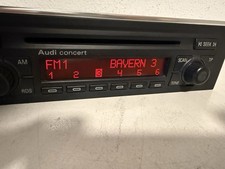 Audi Concert CD Radio 8E0 035 186 L mit Radio CODE