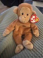 Ty Beanie Baby Bongo The Monkey Toy 4067 