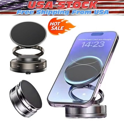 Upgrade Vacuum Magnetic Suction Car Phone Mount 360° Rotation Phone Holder