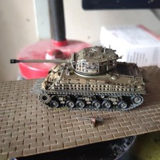 3D Printed Homemade 1/72 US Sherman M4 Medium Tank Model