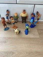 Disney Pixar Luca Mini Figures Toy Bundle Cake Toppers