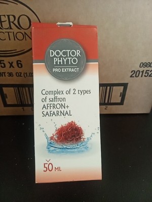 Doctor Phyto Pro Extract Affron + Safarnal Saffron Dietary Supplement 50mL