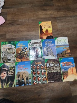 Pearson Education Science Paperback Book Lot of 11 Leveled Readers