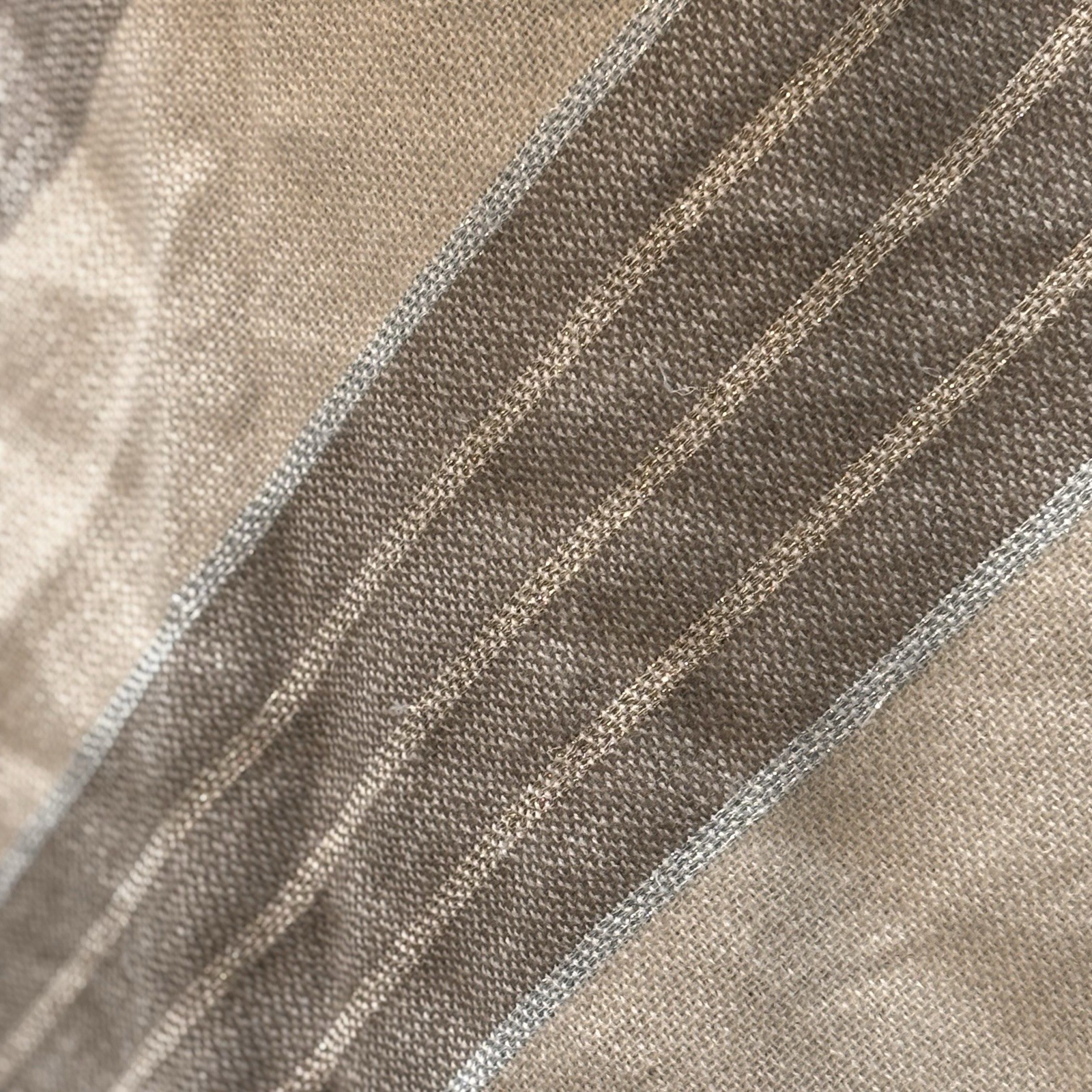 Candie’s Striped Oversized Triangular Blanket Sca… - image 4