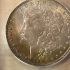 1884-O Morgan Silver Dollar ICG MS64 90% Fine Silver Nice Toning
