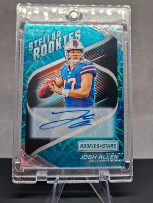 2018 Panini Rookies & Stars Josh Allen Stellar Rookies Auto /25 #SR-4 SSP Rookie - Bild 1 von 4