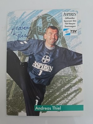 ANDREAS THIEL Autogrammkarte Autograph Original Autogramm Signiert