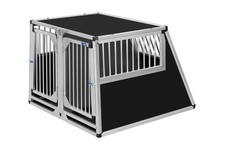 N96 Hundetransportbox Gitterbox Aluminium Transportbox Hundebox Alubox Autobox