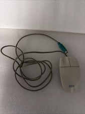 Vintage IBM Computer Mouse M-S34 Untested But Looks Good