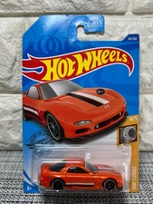Hot Wheels HW Turbo 4/5 '95 Mazda RX-7 43/250 Orange