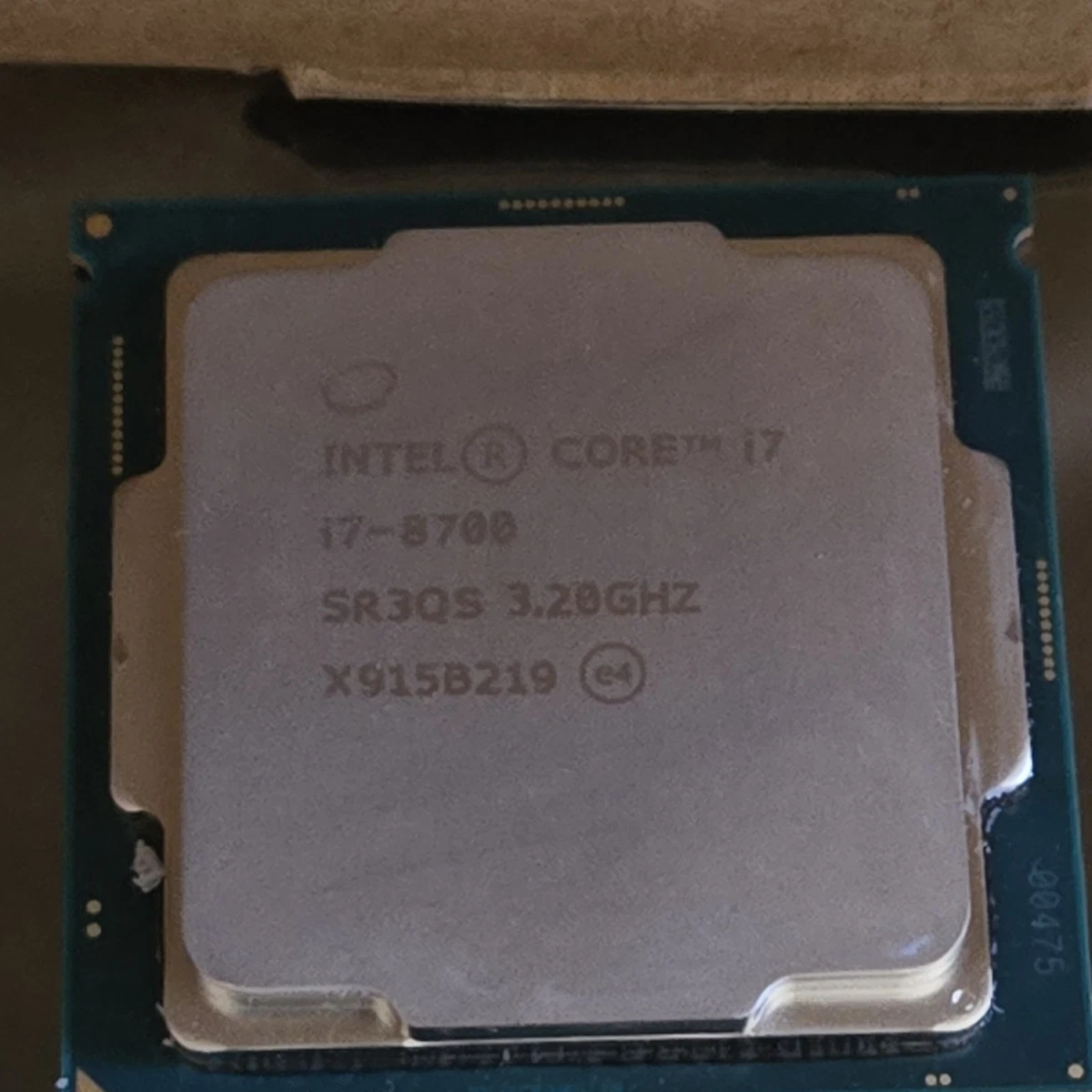 Intel Computer Processors (CPUs Intel Core i7-8700 Processor Model