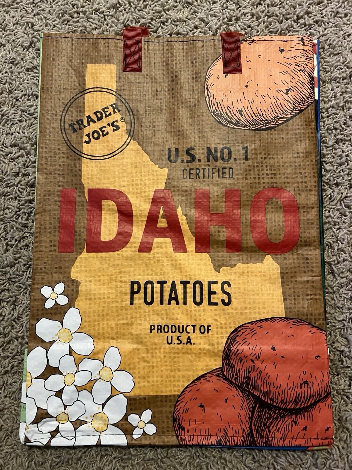 🔥You Pick 3 Trader Joe's Reusable Shopping Grocery Gift Tote Bags NWT! 🛍️