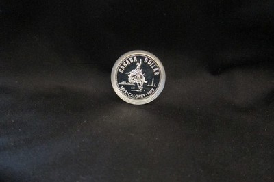 1975 Canada .500 Silver Calgary Commemorative Proof Capsuled Dollar Coin