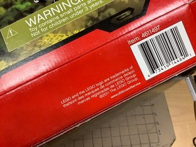 Lego 2260 - NINJAGO - ice dragon attack - flattened box only