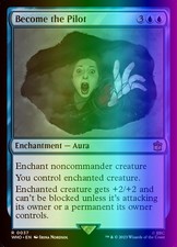 MTG Magic the Gathering Become the Pilot (37/1448) Doctor Who LP FOIL