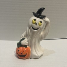 Halloween Home Decoration Small Ghost with Pumpkin Very Cute