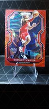 2021 Panini Prizm WNBA - Chennedy Carter #49 Ruby Wave Prizm