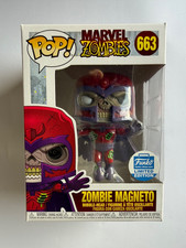 Funko pop #663 Zombie Magneto - Zombies - Marvel + Protector free