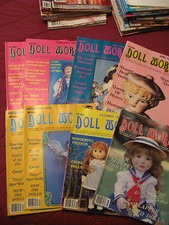 DOLL WORLD MAGAZINE 1985  8 ISSUES
