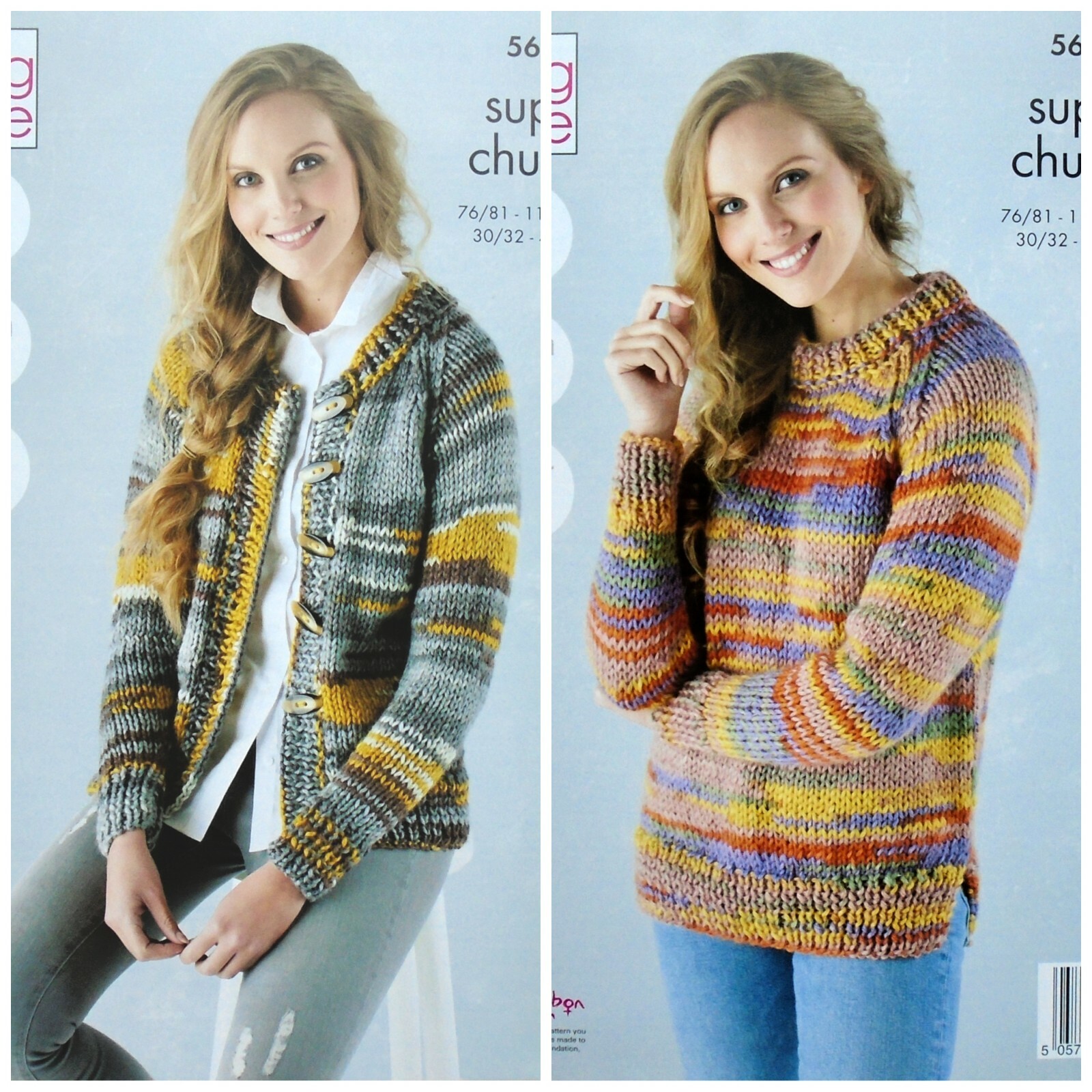 Cardigan Super Chunky King Cole 5636 