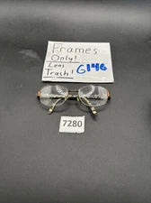 LIZ CLAIBORNE L359 0JDF Eyeglasses Frame 51-18-135mm Half Rimless G146