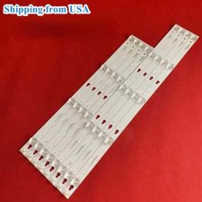 LED STRIPS SET 8PCS TCL 55S403 55S405 55S401 55HR330M05A8 55S401TCAA TOT 55D2900