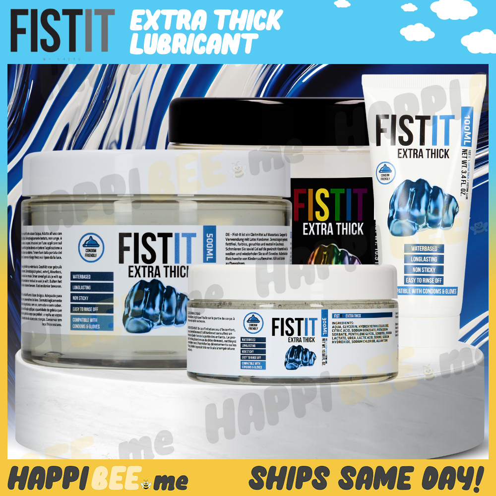 FIST IT EXTRA Thick Cream LubricantDeep Fisting Anal Glide Premium Water  Lube | eBay