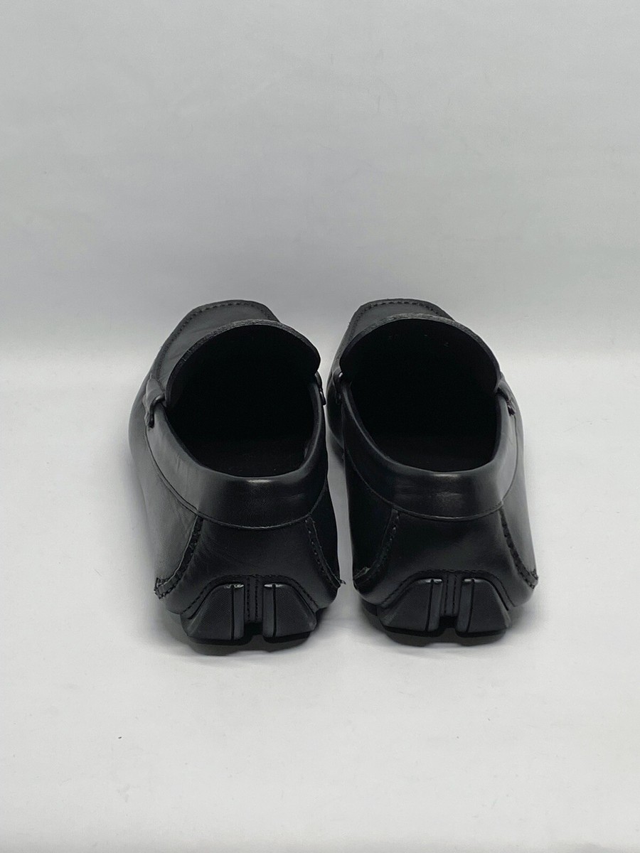 Salvatore Ferragamo Newton Leather Moccasins Loafers size 7  display picture 3
